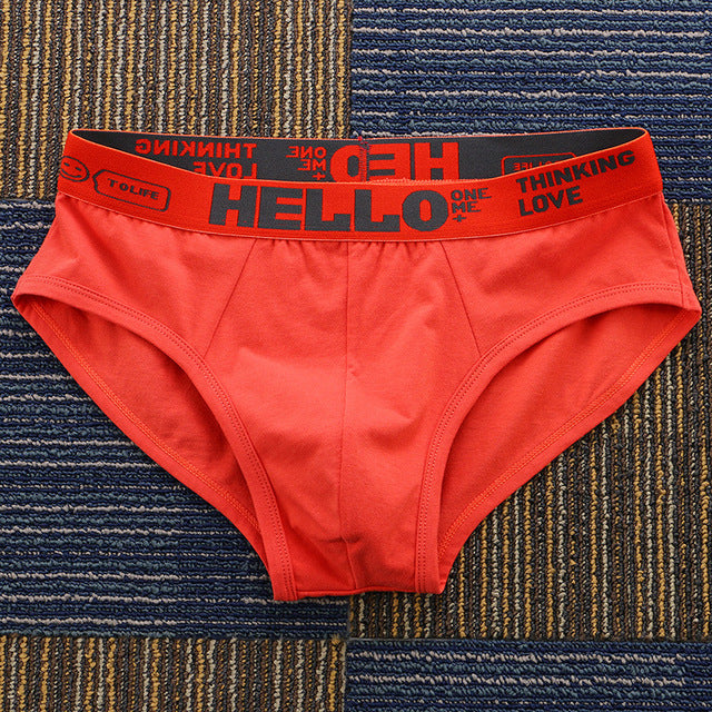 HELLO™ Home - Men's Briefs Underwear Boxer Men Red