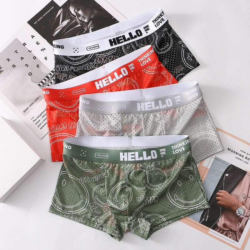 HELLO™ Smile - Men's Boxers (4 Pack)