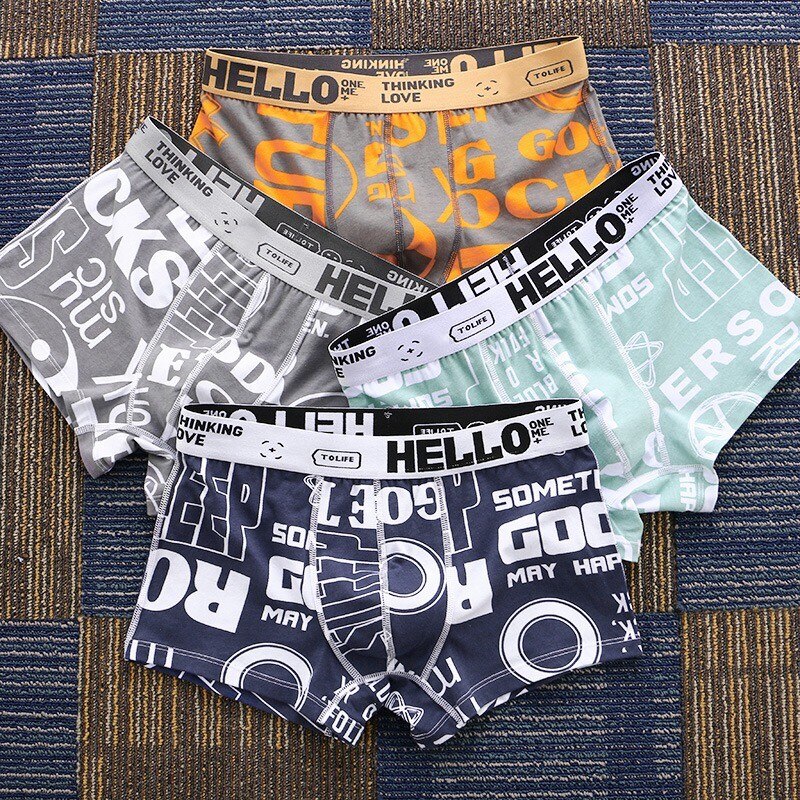 HELLO™ Print - Men's Boxers (4 Pack)