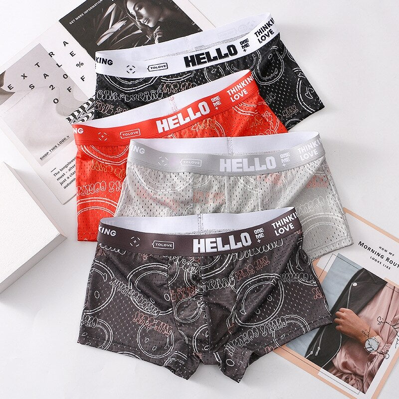 HELLO™ Smile - Men's Boxers (4 Pack)