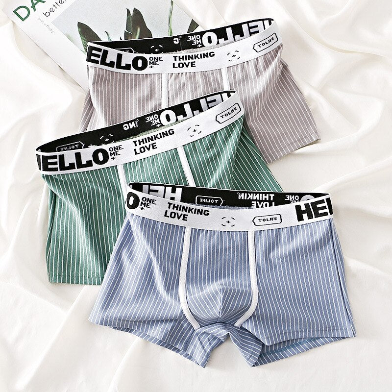 HELLO™ Striped - Men's Underwear (3 Pack)