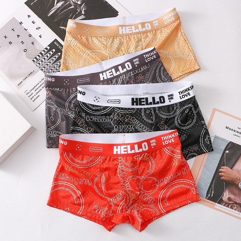 HELLO™ Smile - Men's Boxers (4 Pack)