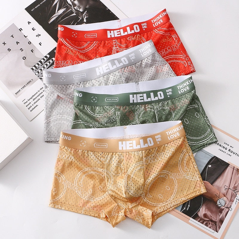 HELLO™ Smile - Men's Boxers (4 Pack)