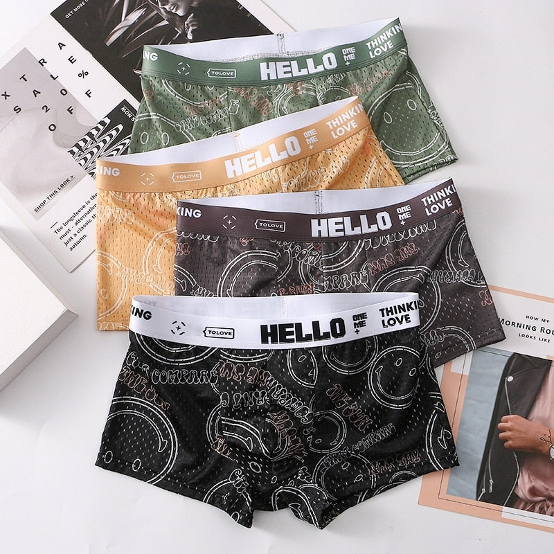 HELLO™ Smile - Men's Boxers (4 Pack)