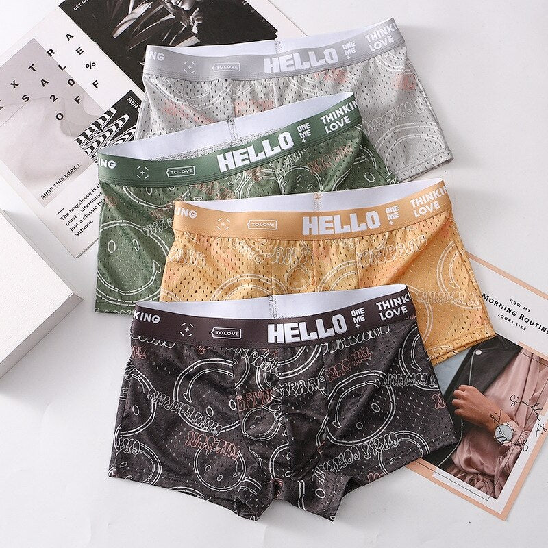 HELLO™ Smile - Men's Boxers (4 Pack)