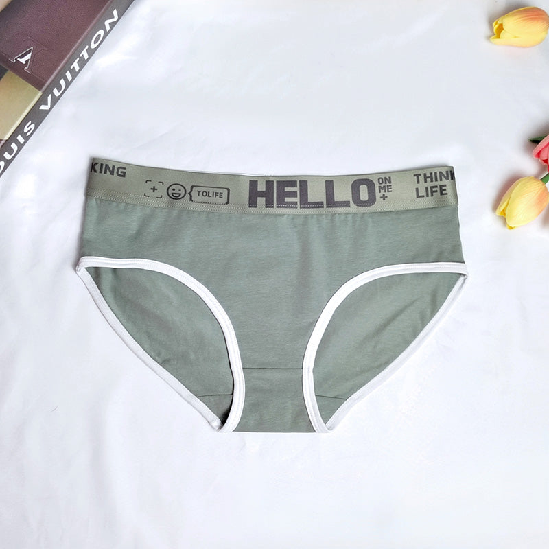 HELLORSO Juniors Underwear Underwear Sexy Breathable Curve High Waisted  Underwear Female Boxers (Beige, XL) at  Women's Clothing store