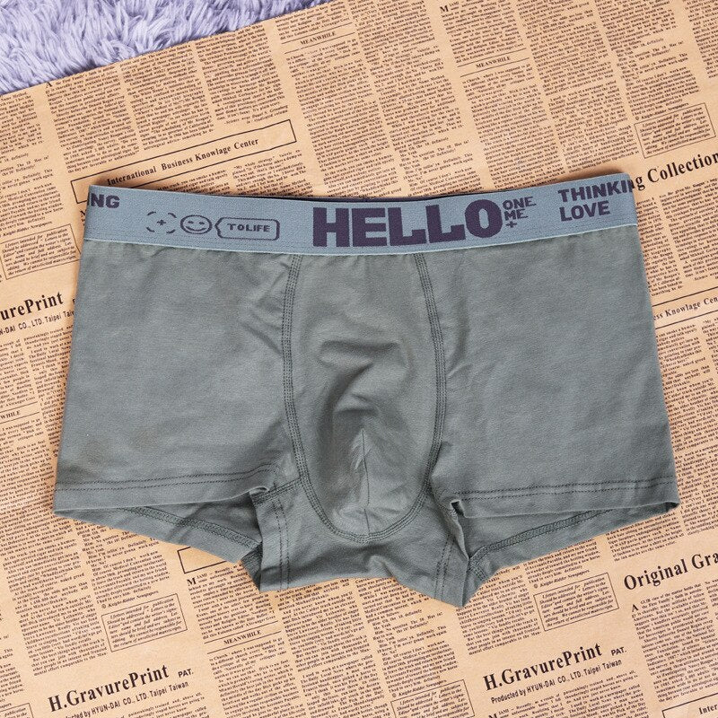 Sanrio Boxers Custom Photo Boxers Men's Underwear Plain Black