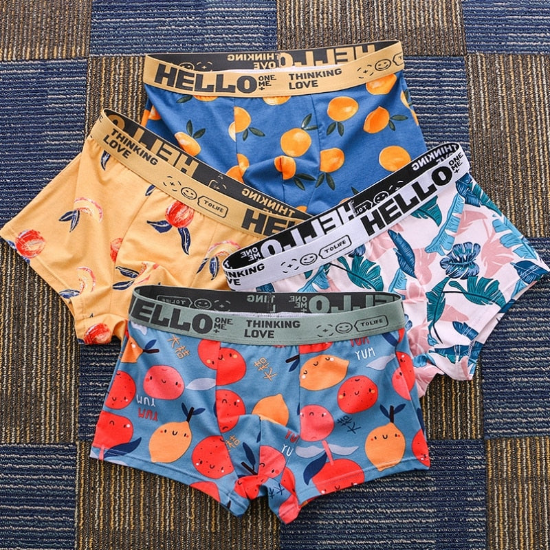 HELLO™ Fun - Men's Boxers (4 Pack) Underwear